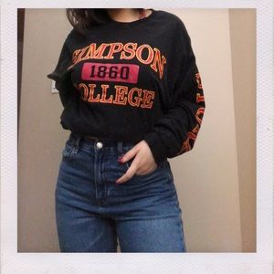 Champion college sweatshirt